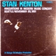 Stan Kenton - Innovations In Modern Music Concert / Seattle, November 25, 1951