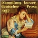 Various - Sammlung Kurzer Deutscher Prosa 037