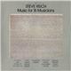 Steve Reich - Music For 18 Musicians