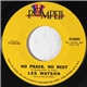 Les Watson - No Peace, No Rest / Soul Man Blues