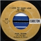 Paul Evans With Sid Bass Orchestra And Chorus - Show Folk / I Love To Make Love To You
