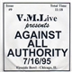 Against All Authority - 7/16/95 (Fireside Bowl - Chicago, IL)