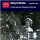 King Crimson - March 20, 1974 - Palazzo Dello Sport (Palasport), Brescia, Italy