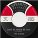 The Eldees - Don't Be Afraid To Love / You Broke My Happy Heart