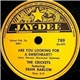 The Crickets Featuring Dean Barlow - Are You Looking For A Sweetheart / Never Give Up Hope