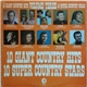 Various - 10 Giant Country Hits 10 Super Country Stars (Volume Three)