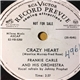 Frankie Carle And His Orchestra - Crazy Heart / Silver And Gold