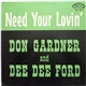 Don Gardner And Dee Dee Ford - I Need Your Lovin'