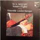 W.A. Mozart, Ensemble London Baroque - Sonates d'Eglise